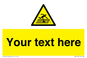 Custom Figure on Roof Sign